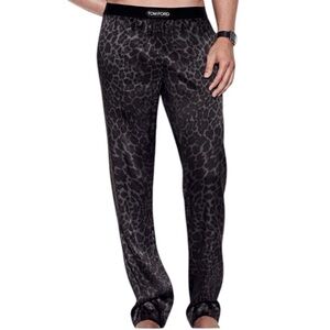 Tom Ford Leopard Print Pajama Pants